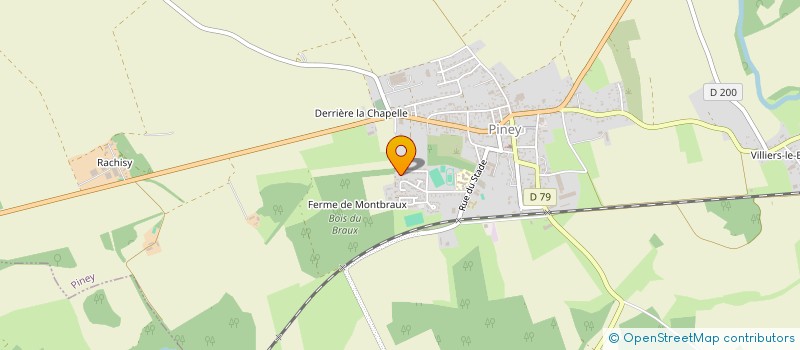 localisation de l'entreprise L.R MACONNERIE  PINEY