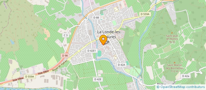 localisation de l'entreprise L&R REAL ESTATE à LA LONDE-LES-MAURES