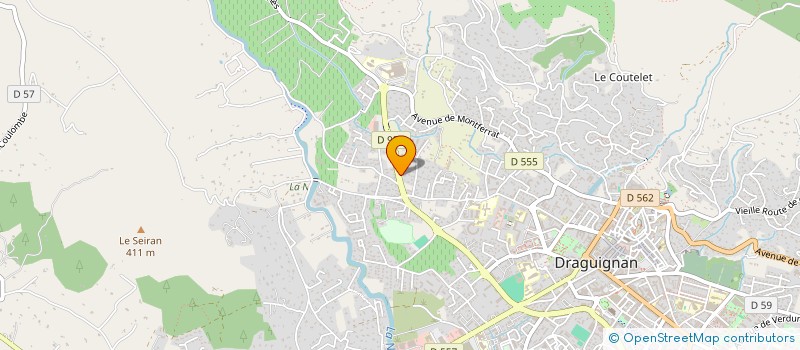 localisation de l'entreprise L.R ROTONDE  DRAGUIGNAN