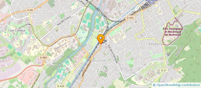 localisation de l'entreprise L&R SYNERGIES à BRUNSTATT-DIDENHEIM