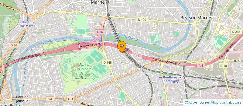 localisation de l'entreprise L RABI à CHAMPIGNY-SUR-MARNE