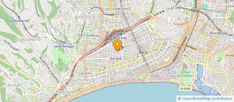 localisation de l'entreprise L.RANA à NICE