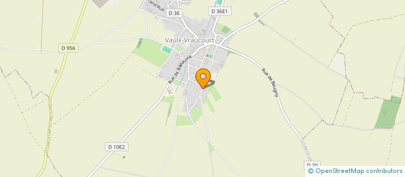 localisation de l'entreprise L RECORDS  VAULX-VRAUCOURT