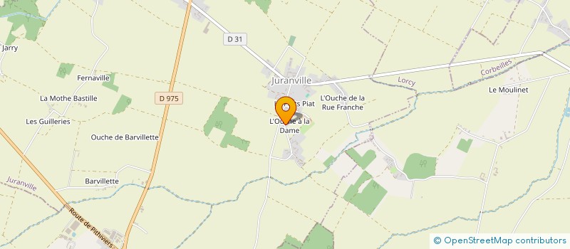 localisation de l'entreprise L-RECRUTE à JURANVILLE