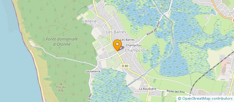 localisation de l'entreprise L REPUBLIQUE à SABLES-D'OLONNE (LES)