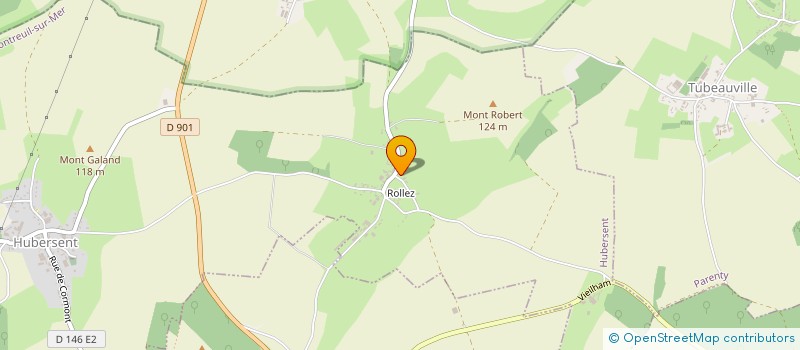 localisation de l'entreprise L.S.  HUBERSENT