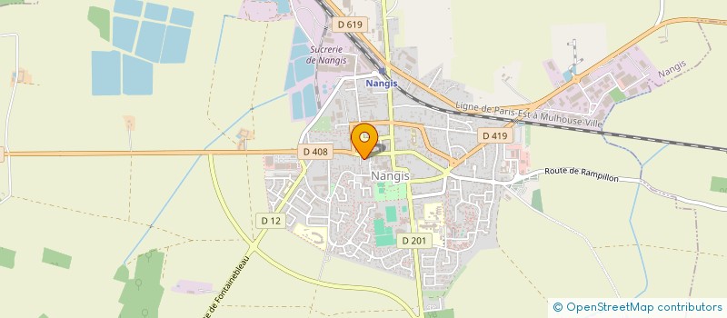 localisation de l'entreprise L & S  NANGIS