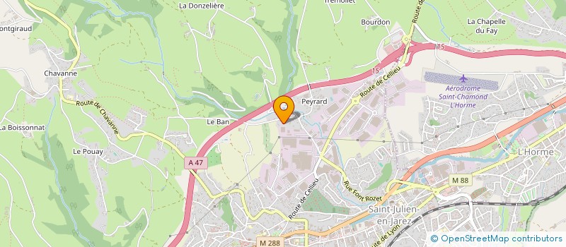 localisation de l'entreprise L&S  SAINT-CHAMOND