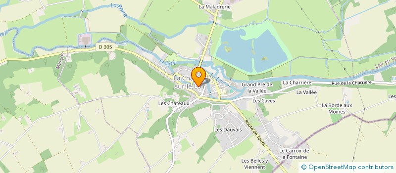 localisation de l'entreprise L&S  LA CHARTRE-SUR-LE-LOIR