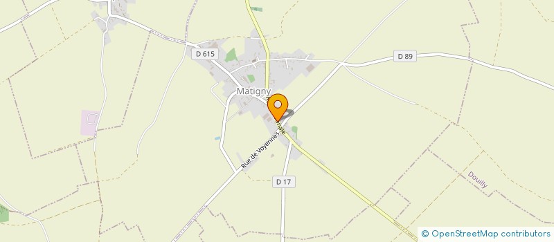 localisation de l'entreprise L.S.A POPPE  MATIGNY