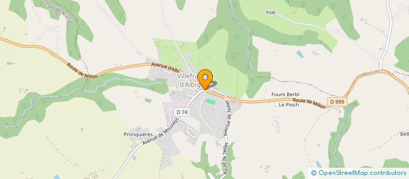 localisation de l'entreprise L.S.B à VILLEFRANCHE-D'ALBIGEOIS