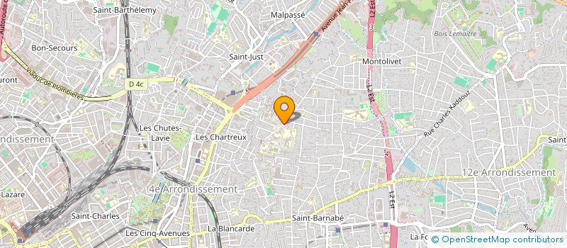 localisation de l'entreprise L.S.B LES SPECIALISTES DU BATIMENT  MARSEILLE