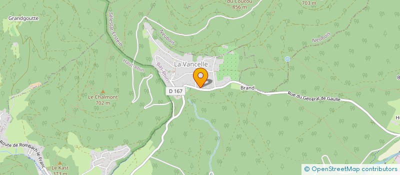 localisation de l'entreprise L-S BUECHER à LA VANCELLE