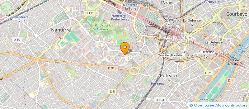 localisation de l'entreprise L S C à NANTERRE