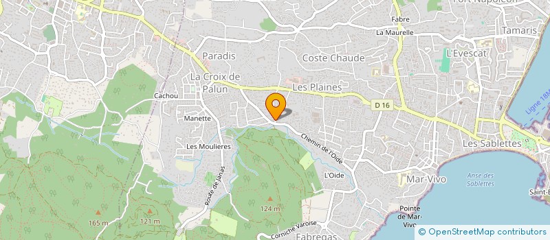 localisation de l'entreprise L.S.C.M à LA SEYNE-SUR-MER