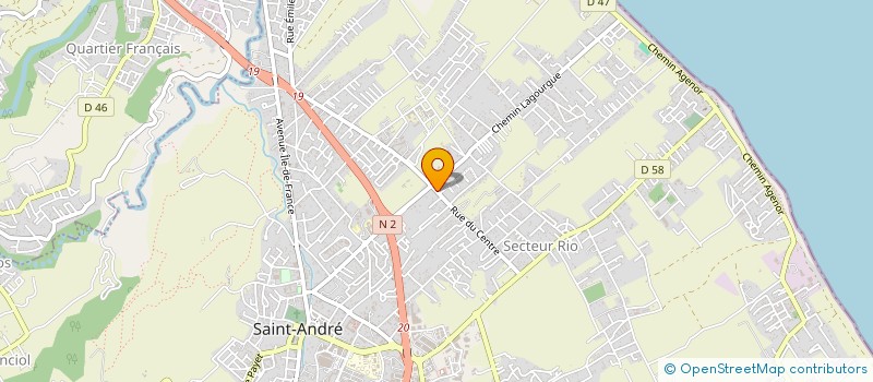 localisation de l'entreprise L.S CHEMIN DU CENTRE à SAINT-ANDRE