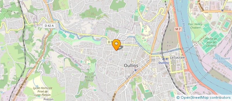 localisation de l'entreprise L S CINTRE à OULLINS-PIERRE-BENITE