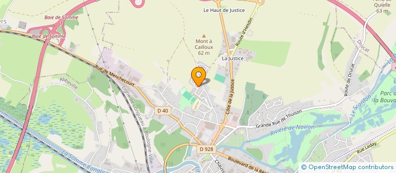 localisation de l'entreprise L.S CREATION à ABBEVILLE