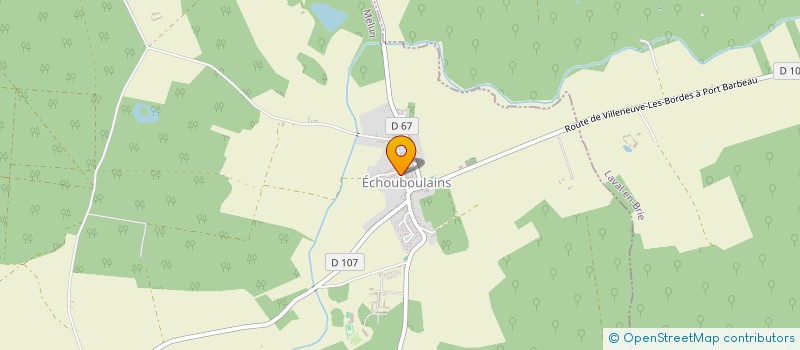 localisation de l'entreprise L S DIFFUSION à ECHOUBOULAINS