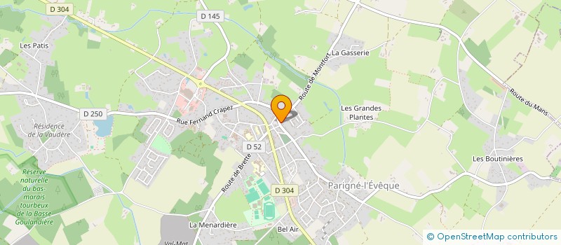 localisation de l'entreprise L'S DIRE  PARIGNE-L'EVEQUE