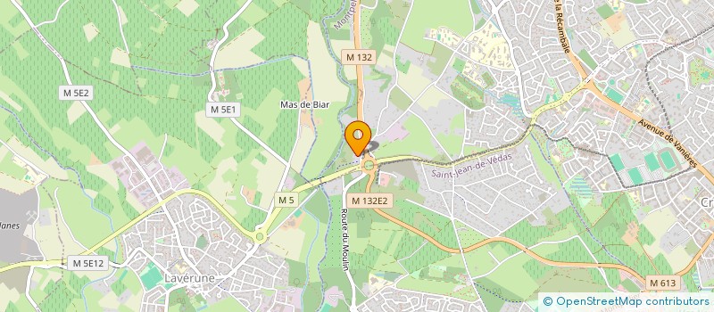 localisation de l'entreprise L S E à MONTPELLIER