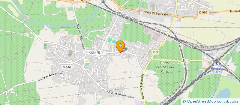 localisation de l'entreprise L.S ELEC  MANDUEL