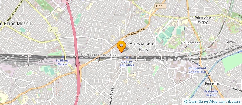 localisation de l'entreprise L&S EXPERIENCE à AULNAY-SOUS-BOIS