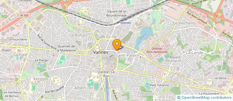 localisation de l'entreprise L.S.FLEURS à VANNES