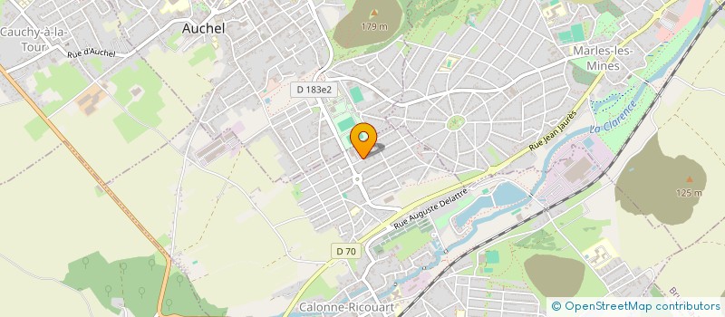 localisation de l'entreprise L.S. GROUP à CALONNE-RICOUART