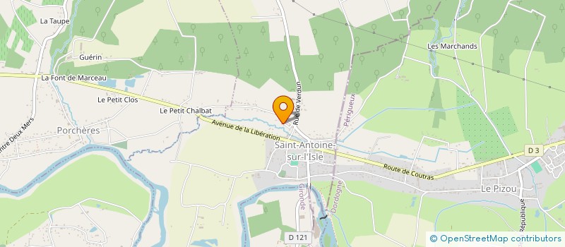 localisation de l'entreprise L&S IMMOBILIER  SAINT-ANTOINE-SUR-L'ISLE