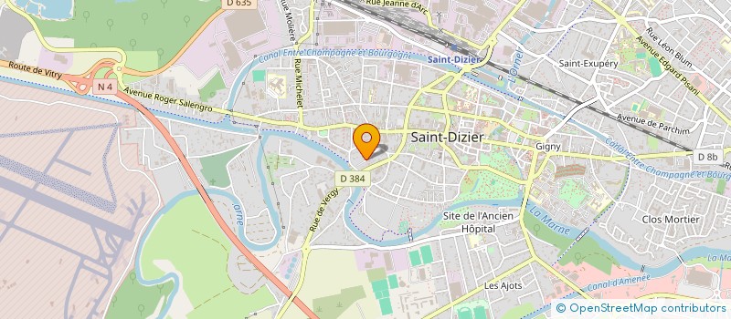 localisation de l'entreprise L & S INVEST à SAINT-DIZIER