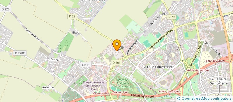 localisation de l'entreprise L S K  SAINT-CONTEST