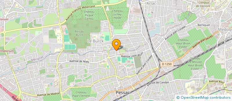 localisation de l'entreprise L.S.L  PESSAC