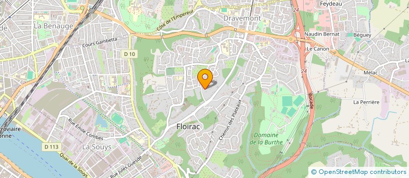 localisation de l'entreprise L & S LIVING PATRIMONIAL  FLOIRAC