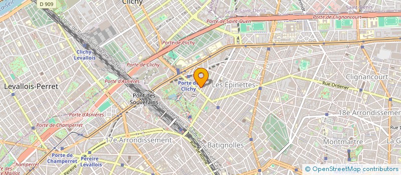 localisation de l'entreprise L S M à PARIS