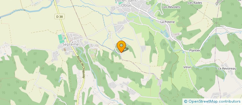 localisation de l'entreprise L. S. M. H.  OYTIER-SAINT-OBLAS