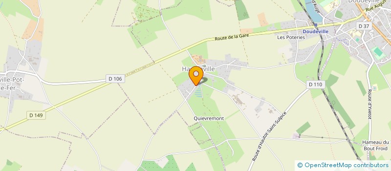 localisation de l'entreprise L.S.P.I.  VEAUVILLE-LES-QUELLES