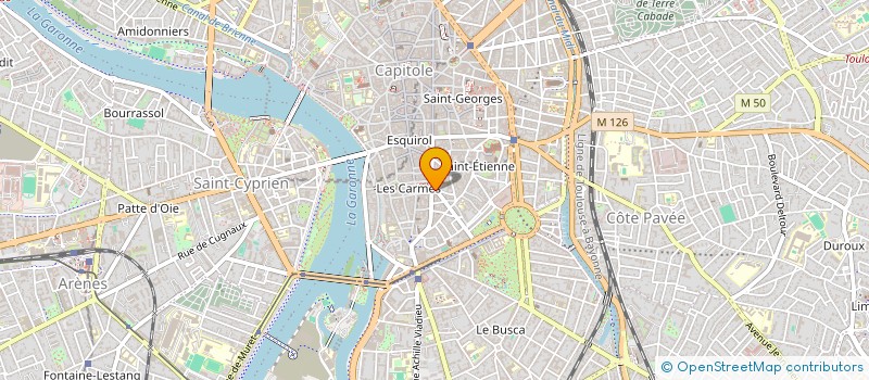 localisation de l'entreprise L.S. PATRIMOINE CONSEIL à TOULOUSE