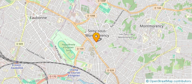 localisation de l'entreprise L.S POISSONNERIE  SOISY-SOUS-MONTMORENCY