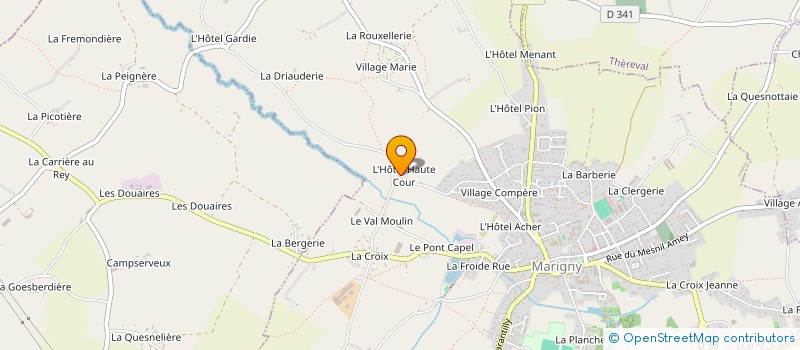 localisation de l'entreprise L.S. RENOV  MARIGNY-LE-LOZON