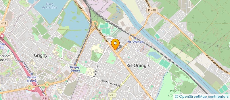 localisation de l'entreprise L.S SARL à RIS-ORANGIS