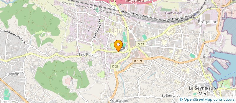 localisation de l'entreprise L.S SERVICE RAPIDE à LA SEYNE-SUR-MER