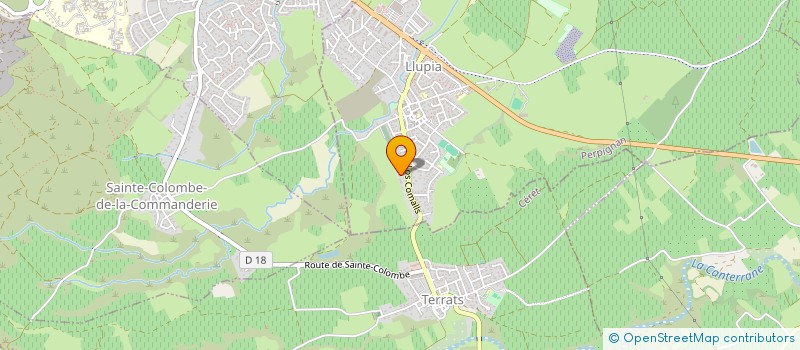 localisation de l'entreprise L.S.T.S  LLUPIA