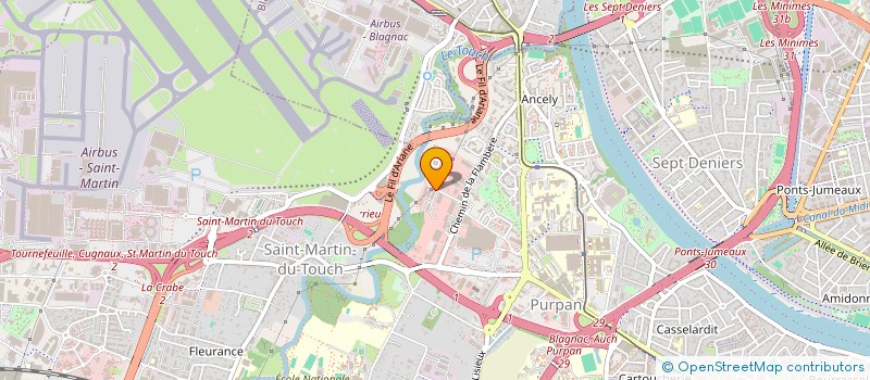 localisation de l'entreprise L.S.THERMIQUE à TOULOUSE