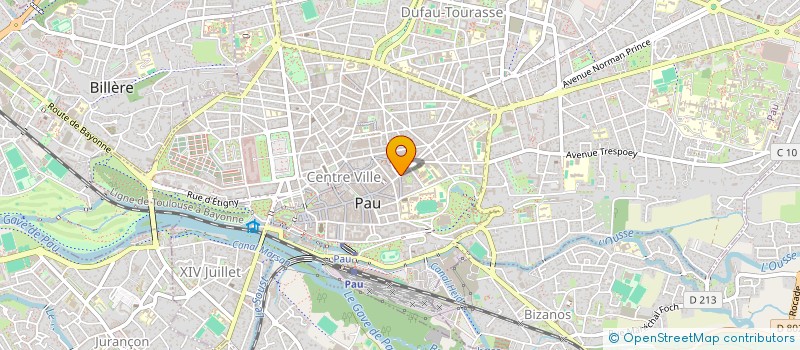 localisation de l'entreprise L SERVICES à PAU