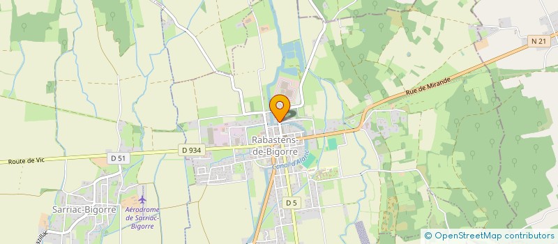 localisation de l'entreprise L.SERVICES  RABASTENS-DE-BIGORRE