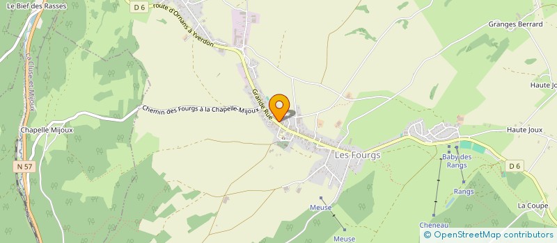 localisation de l'entreprise L.SERVICES  ARCON