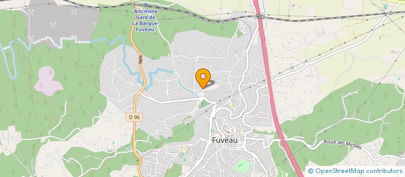 localisation de l'entreprise L.SHI HOLDING  FUVEAU