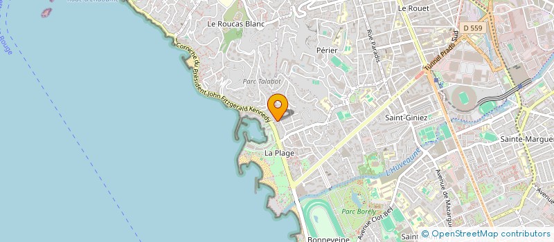localisation de l'entreprise L. SILVESTRE CONSEILS à MARSEILLE