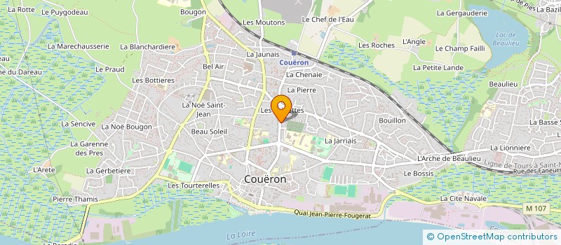 localisation de l'entreprise L&SO à COUERON